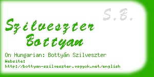 szilveszter bottyan business card